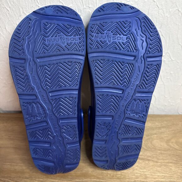 NUUSOL Unisex McCall Blue Clog Light EVASOL Foam Footwear Sandal Women 7 EUC - Picture 10 of 11